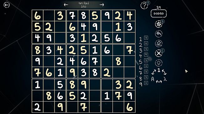 Sudoku 9x16x25