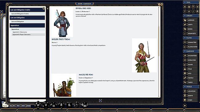 Fantasy Grounds - Cosmere Roleplaying Game - Law and Obligation Adventure