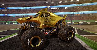 Monster Jam Steel Titans - Gold Truck Bundle
