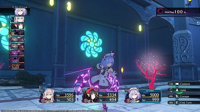 Death end re;Quest Rook's Warrior Set