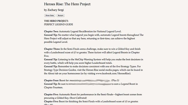 Heroes Rise: The Hero Project - Perfect Legend Guide