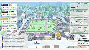 Blue Chips: economic multiplayer board game