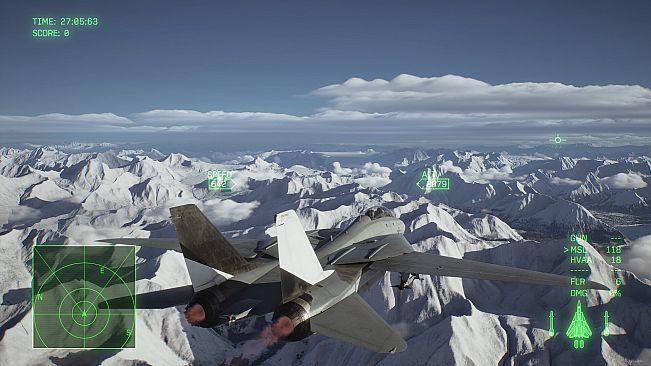 ACE COMBAT 8 - Playable Aircraft: F-14A
