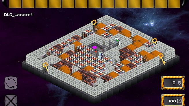 Abrix the robot - rooms with lasers DLC