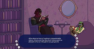 Panicked and Surrounded by Hot Vampires