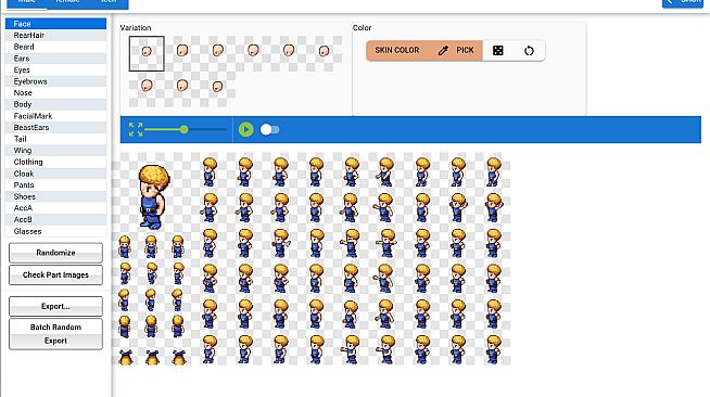 Character Generator Plus - LPC Character Resources