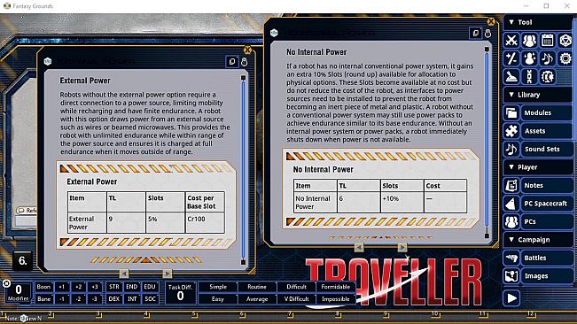 Fantasy Grounds - Traveller: Robot Handbook