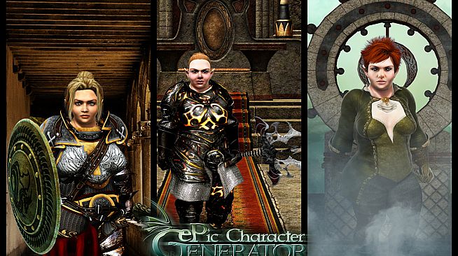 ePic Character Generator - Season #1: Dwarf Female