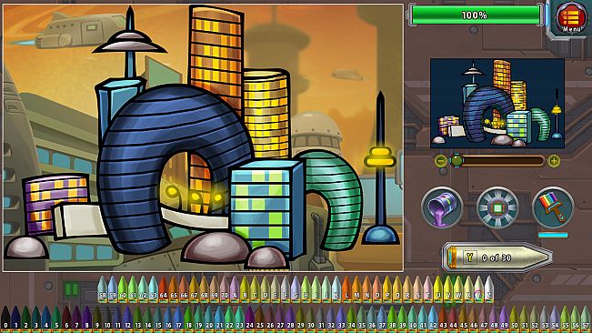 Paint By Numbers - Ferrum Planet