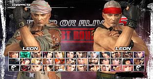 DEAD OR ALIVE 5 Last Round: Core Fighters Character: Leon