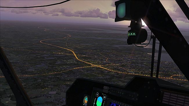 FSX Steam Edition: Night Environment Denmark Add-On