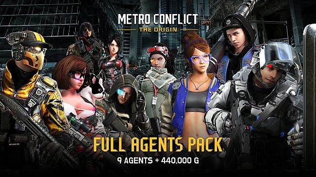 Metro Conflict: The Origin - FULL AGENTS PACK