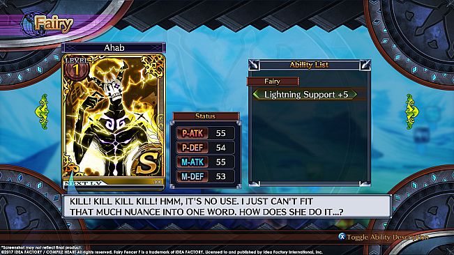 Fairy Fencer F ADF Fairy Set 1: Ahab and Leela