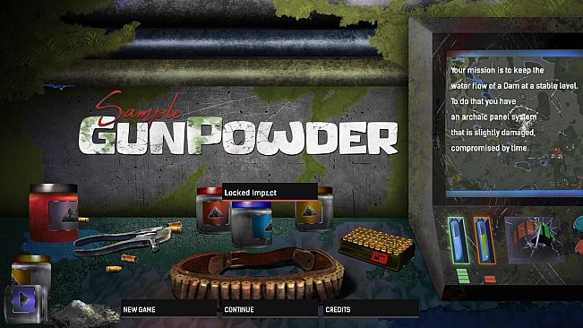 Sample Gunpowder - Locked Impact