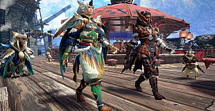 Monster Hunter Rise - "Model Walk" gesture set