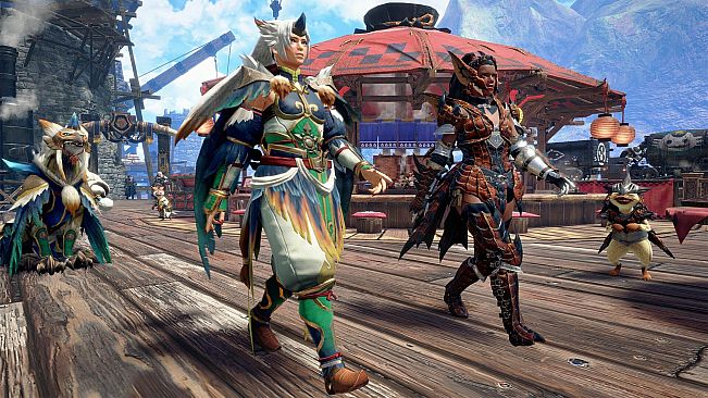 Monster Hunter Rise - "Model Walk" gesture set