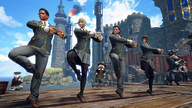 Monster Hunter Rise - "Graceful Dance" gesture set