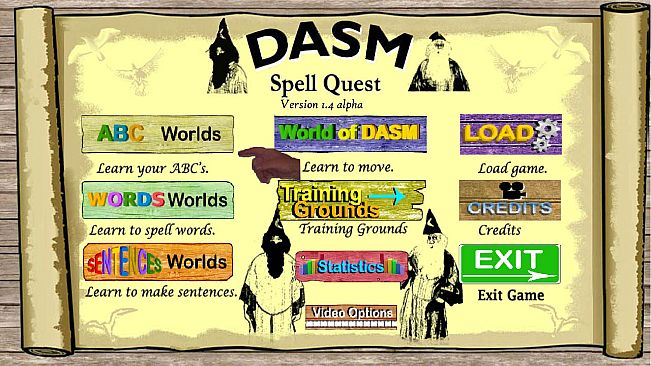 World of DASM, DASM Spell Quest