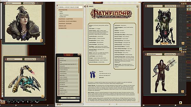 Fantasy Grounds - Pathfinder RPG - Campaign Setting: Numeria, Land of Fallen Stars