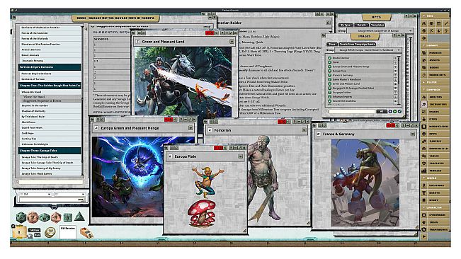 Fantasy Grounds - Rifts for Savage Worlds: Savage Foes of Europa