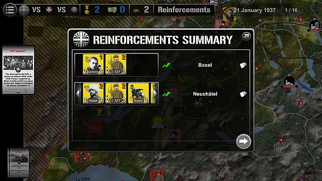 Wars Across The World: Switzerland 1937