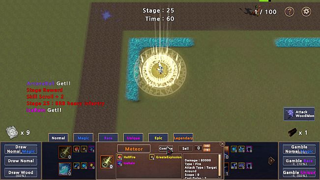 Skill Random Defense