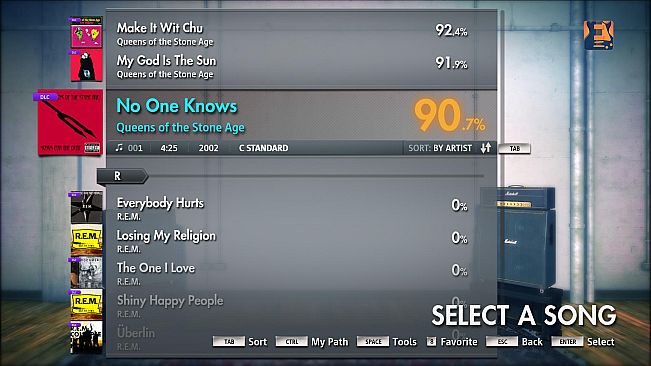 Rocksmith 2014 – Queens Of The Stone Age - “No One Knows”