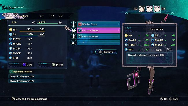 Dragon Star Varnir Ultimate Armor Set Trio