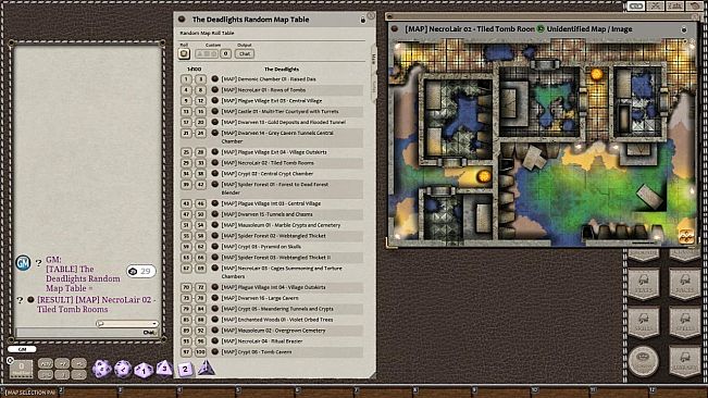 Fantasy Grounds - Meanders Map Pack: The Deadlights (Map Pack)