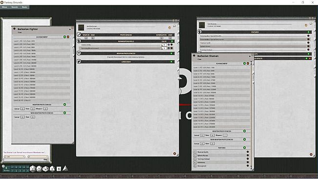 Fantasy Grounds - D&D Classics: The Complete Barbarian's Handbook