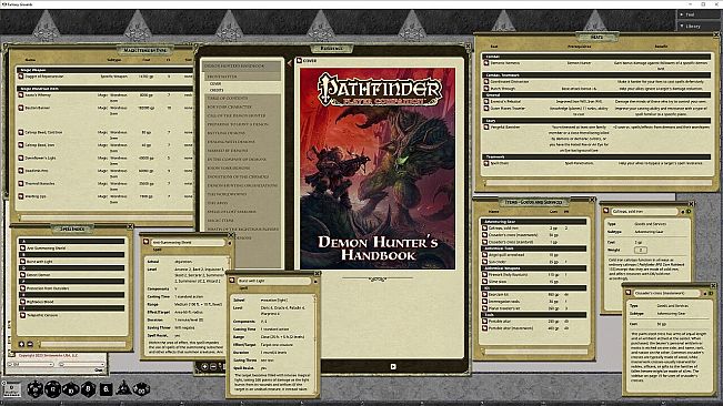 Fantasy Grounds - Pathfinder RPG - Pathfinder Companion: Demon Hunter's Handbook