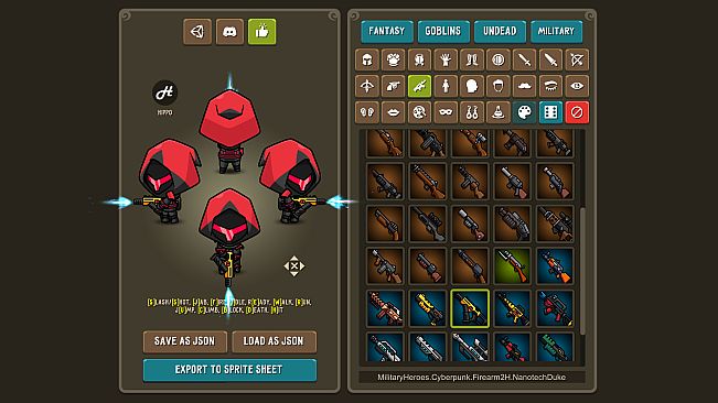 Fantasy Heroes 4D / Character Maker