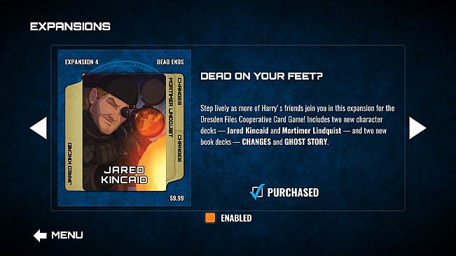 Dresden Files Cooperative Card Game - Dead Ends