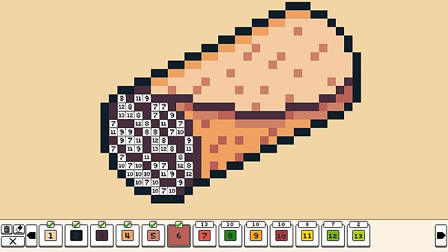 Coloring Pixels - Food Pack