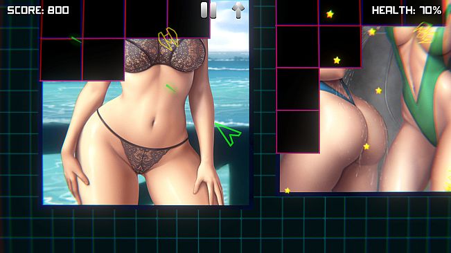 Synthwaifu: Neon Space Fighter