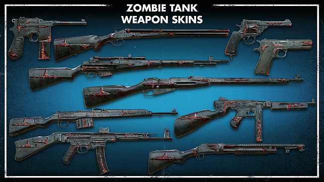 Zombie Army 4: Zombie Tank Weapon Skins