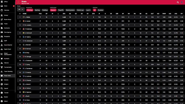 Baseball Legacy Manager 25