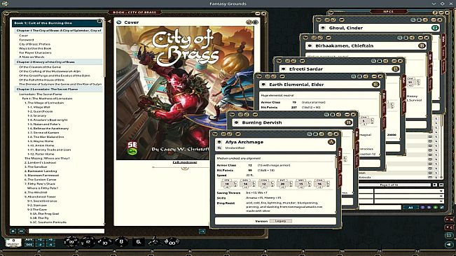 Fantasy Grounds - City of Brass (5e)