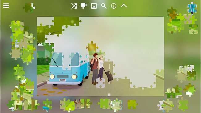 Kombi Travels - Jigsaw Landscapes