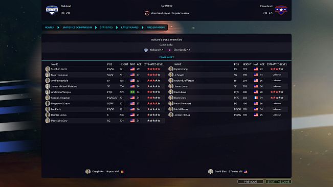 Pro Basketball Manager 2017