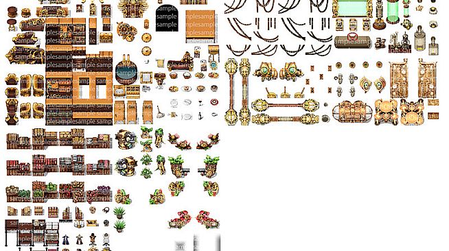 RPG Maker MV - KR Steampunk Interior Tileset