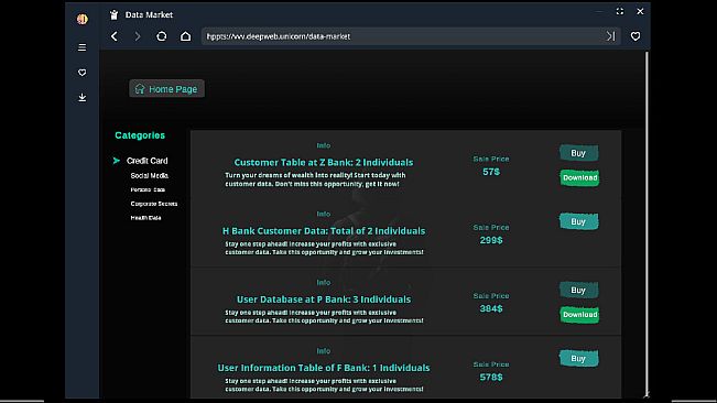 DeepWeb Simulator: Prologue