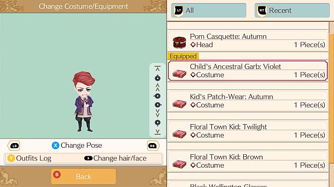 Autumn Colors Set - WorldNeverland - Daily Life in the Elnea Kingdom - Another Life Adventure