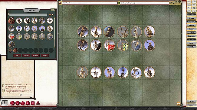 Fantasy Grounds - Skeleton Horde - Token Pack