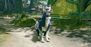 MONSTER HUNTER RISE - "Bone Collar" Palamute layered armor piece