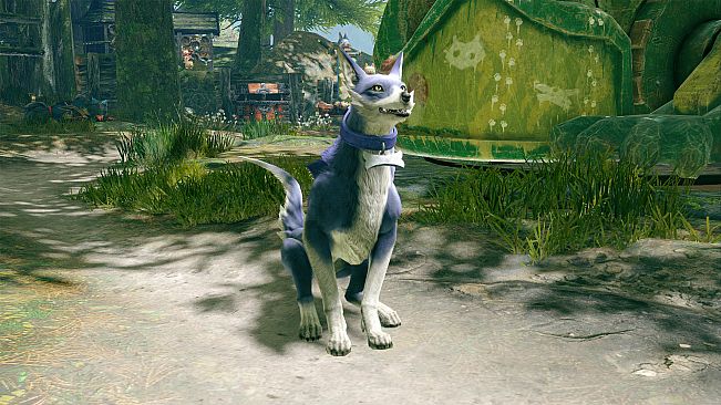 MONSTER HUNTER RISE - "Bone Collar" Palamute layered armor piece