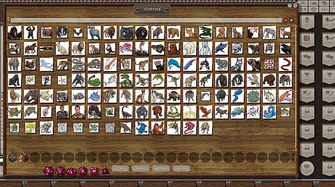 Fantasy Grounds - Online Gaming Pack #1: Animals & Aberrations