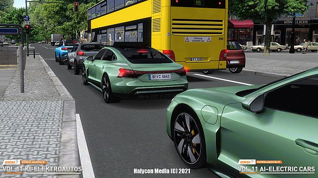 OMSI 2 Add-on Downloadpack Vol. 11 - AI Electric Cars