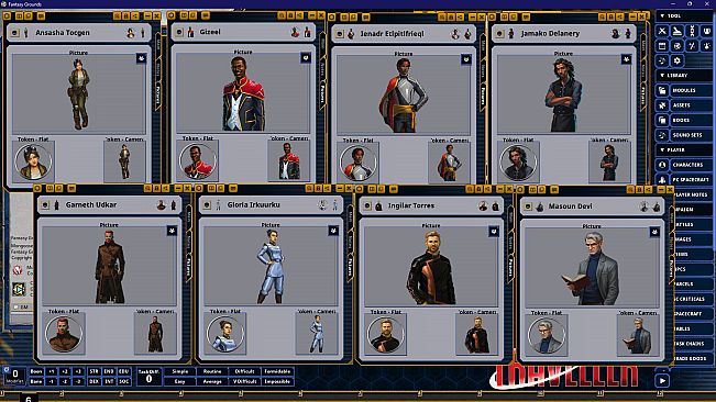 Fantasy Grounds - The Fifth Frontier War Brushfires