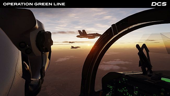 DCS: F/A-18C Operation Green Line by Badger633